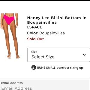 Women's L*Space High Rise Cheeky Bikini Bottom